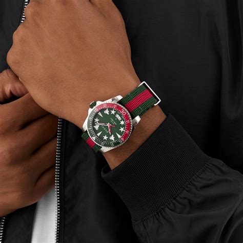 gucci dive watch green|gucci dive watch snake.